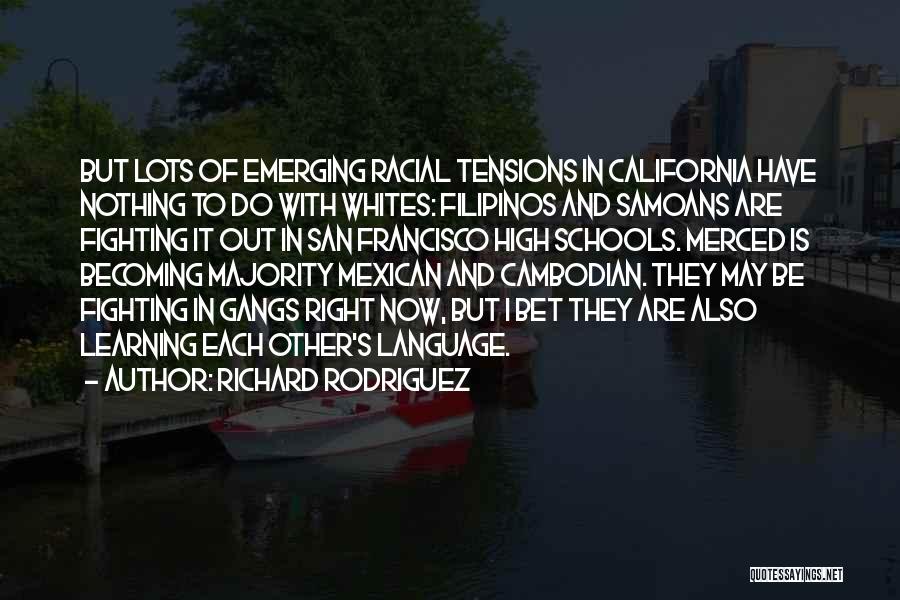 Mexican Gangs Quotes By Richard Rodriguez