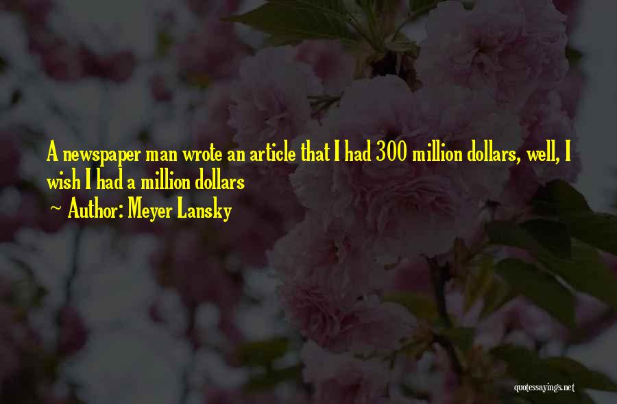 Meyer Lansky Quotes 2048987