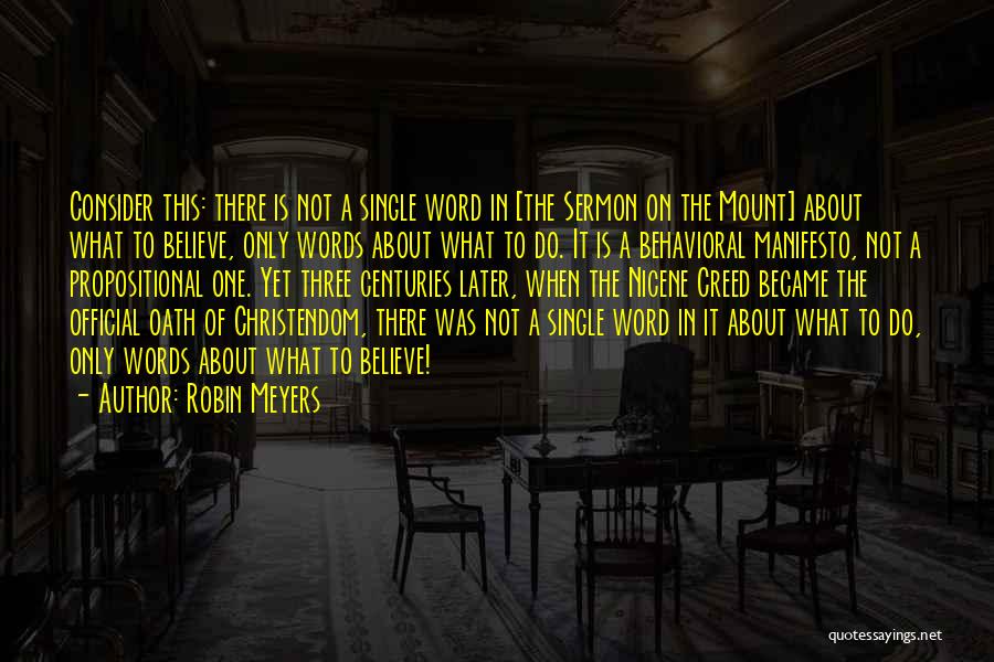 Meyers Quotes By Robin Meyers