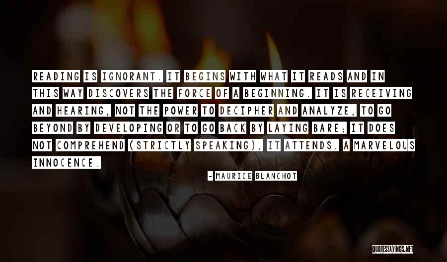 Mezouar 2019 Quotes By Maurice Blanchot Mezouar 2019 Quotes By Maurice Blanchot