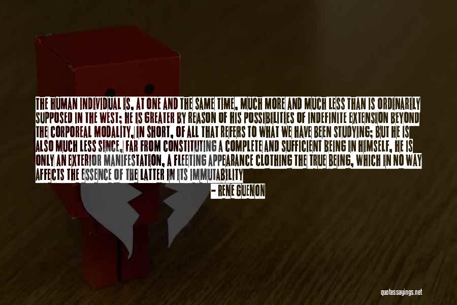 Mezquino In English Quotes By Rene Guenon