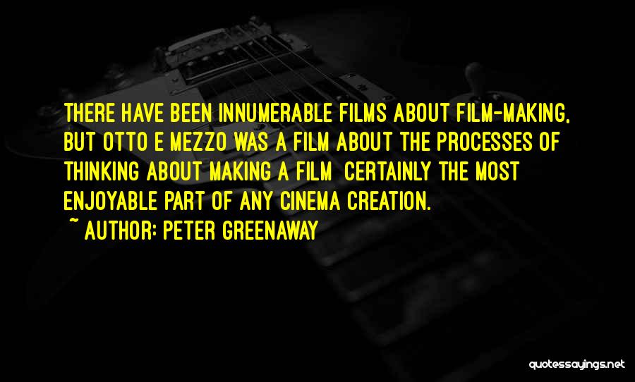 Mezzo-sopranos Quotes By Peter Greenaway