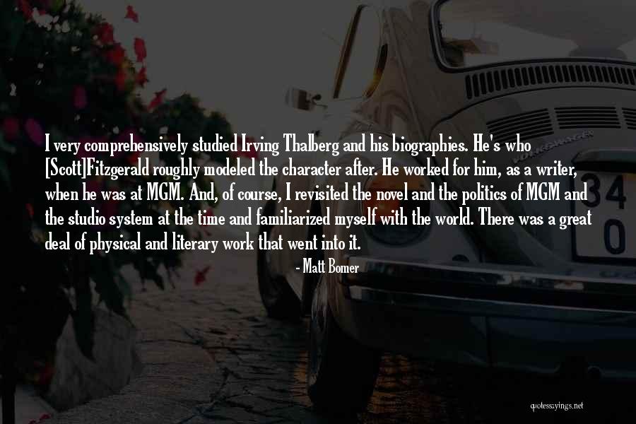 Mgm Quotes By Matt Bomer Mgm Quotes By Matt Bomer