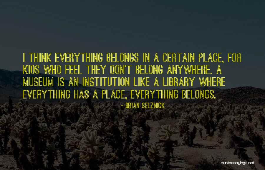 Mhari Bandi Quotes By Brian Selznick Mhari Bandi Quotes By Brian Selznick