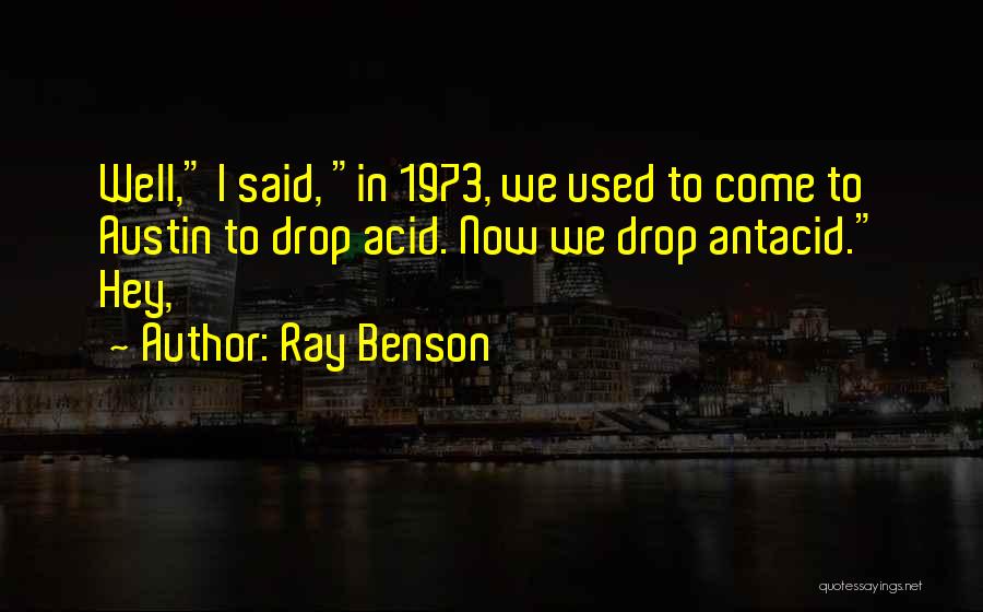 Mheller Quotes By Ray Benson