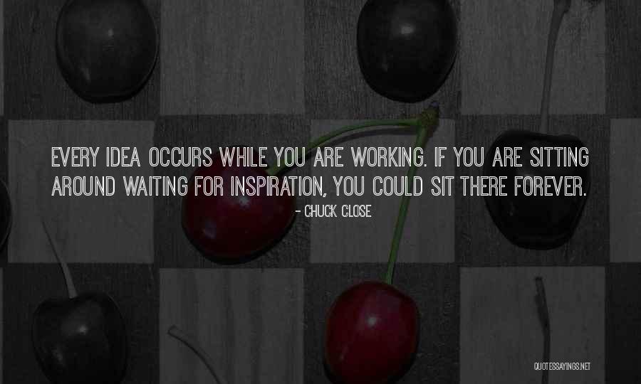 Mhenson Quotes By Chuck Close Mhenson Quotes By Chuck Close