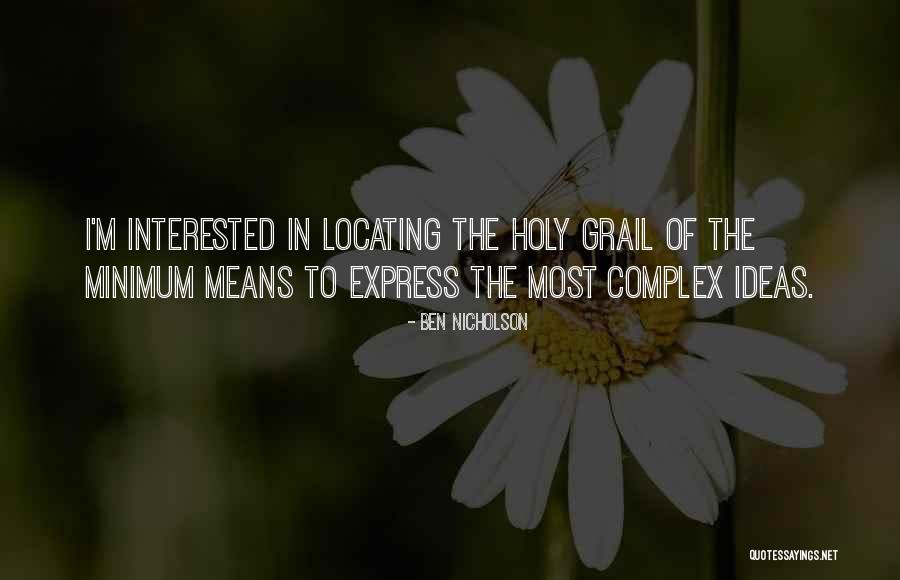 Mhisc Quotes By Ben Nicholson Mhisc Quotes By Ben Nicholson