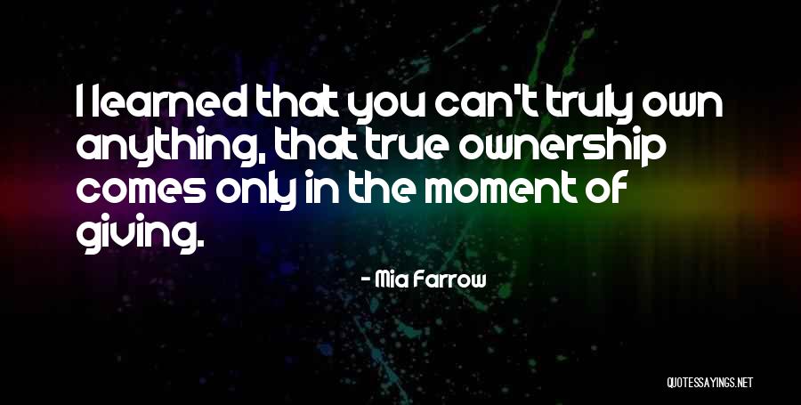 Mia Farrow Quotes 746869 Mia Farrow Quotes 746869