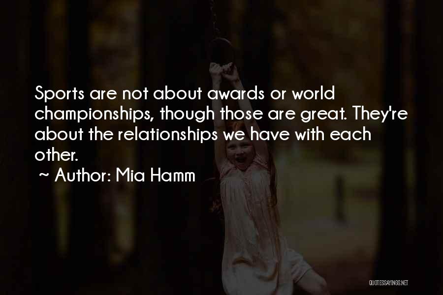 Mia Hamm Quotes 848657