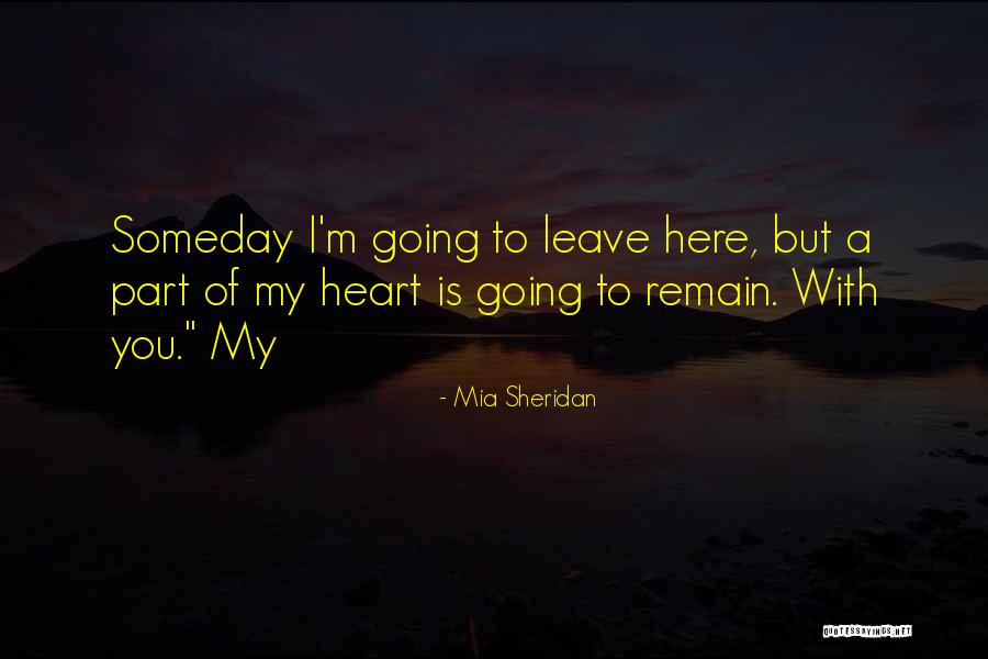 Mia Sheridan Quotes 1714695 Mia Sheridan Quotes 1714695