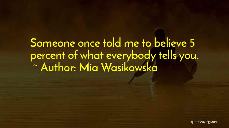 Mia Wasikowska Quotes 1799223