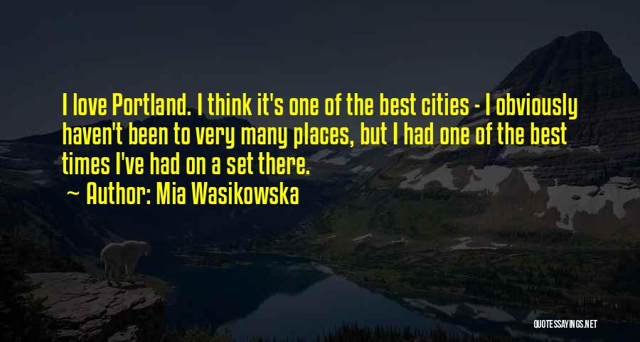 Mia Wasikowska Quotes 297361