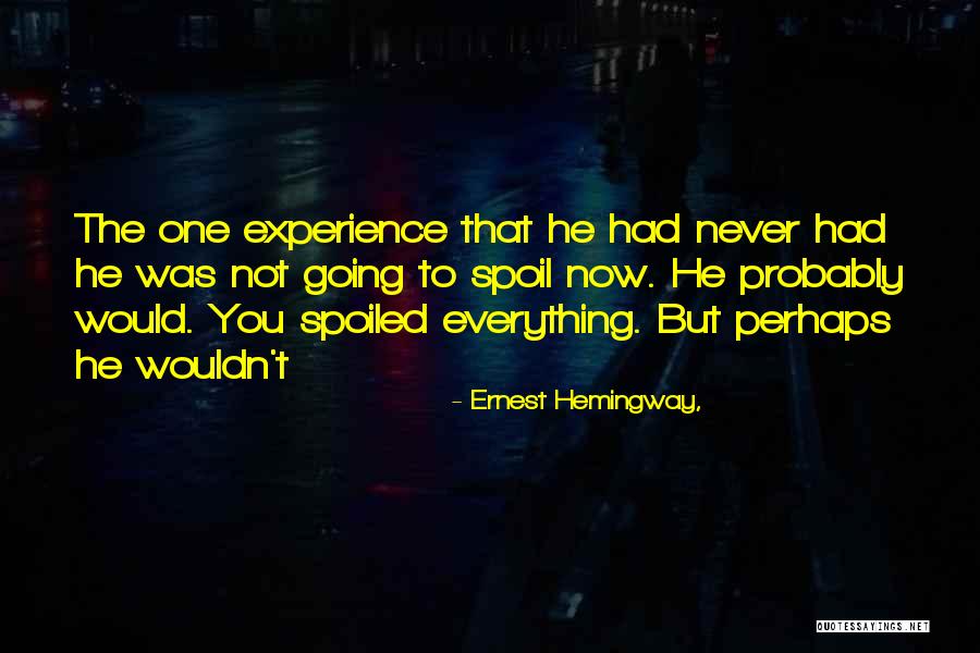 Miaowater Quotes By Ernest Hemingway, Miaowater Quotes By Ernest Hemingway,
