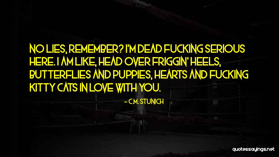 Mibs Quotes By C.M. Stunich Mibs Quotes By C.M. Stunich