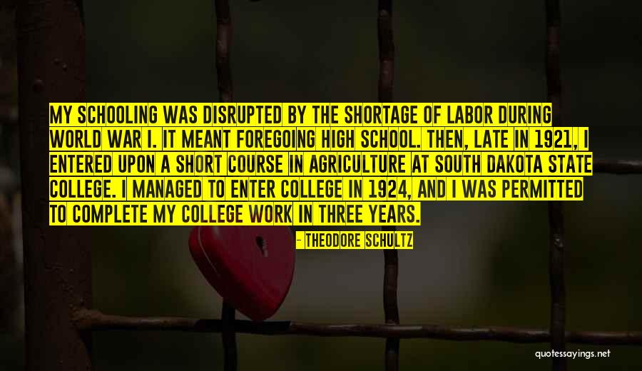 Micah Landry Quotes By Theodore Schultz