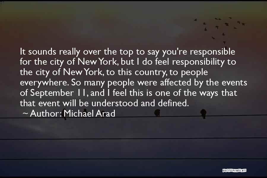 Michael Arad Quotes 1031611