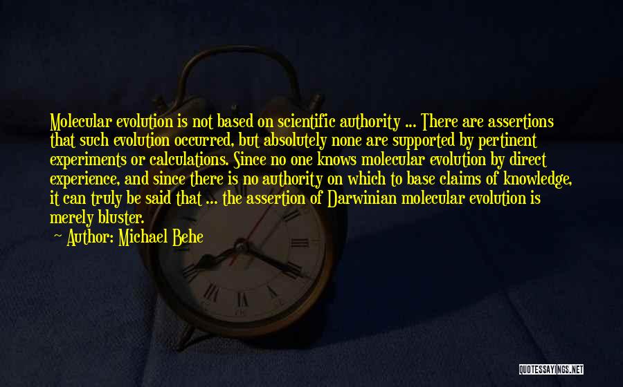 Michael Behe Quotes 157035