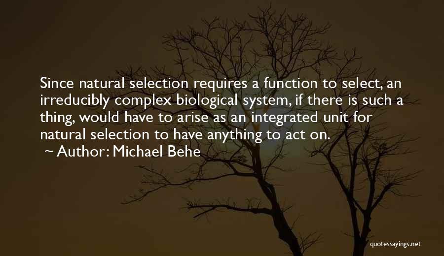 Michael Behe Quotes 1838092