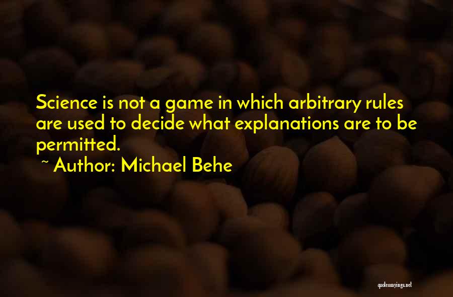 Michael Behe Quotes 2014103