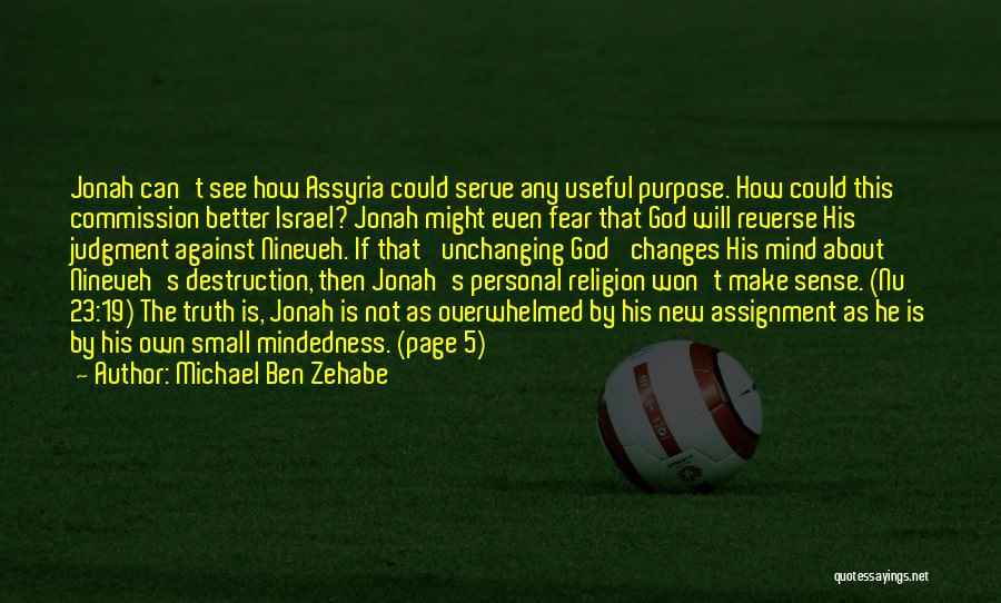 Michael Ben Zehabe Quotes 519942