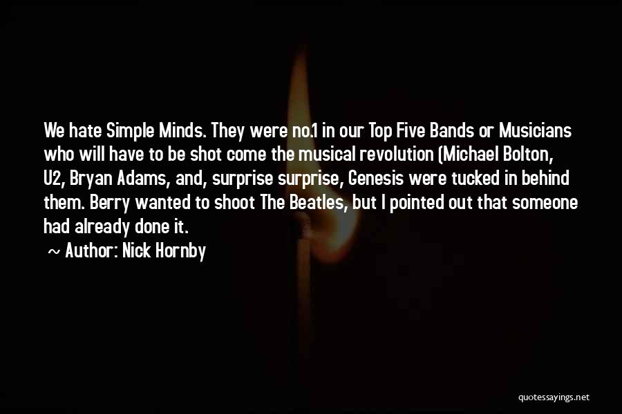 Michael Berry Quotes By Nick Hornby