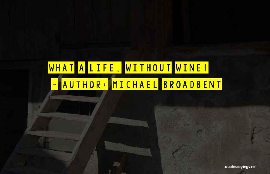 Michael Broadbent Wine Quotes By Michael Broadbent