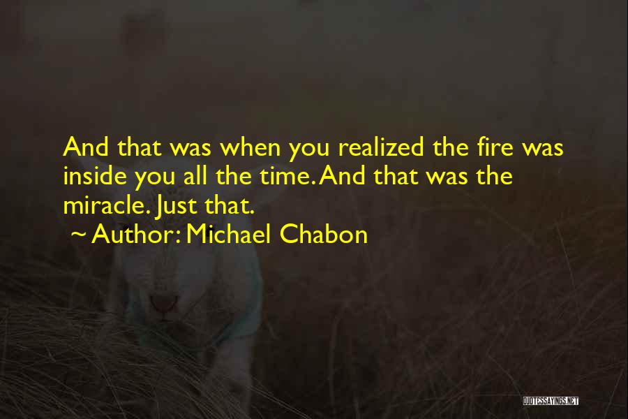 Michael Chabon Quotes 1936461