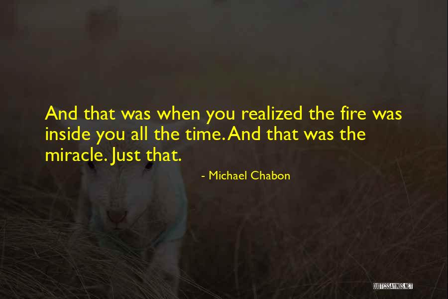 Michael Chabon Quotes 1936461