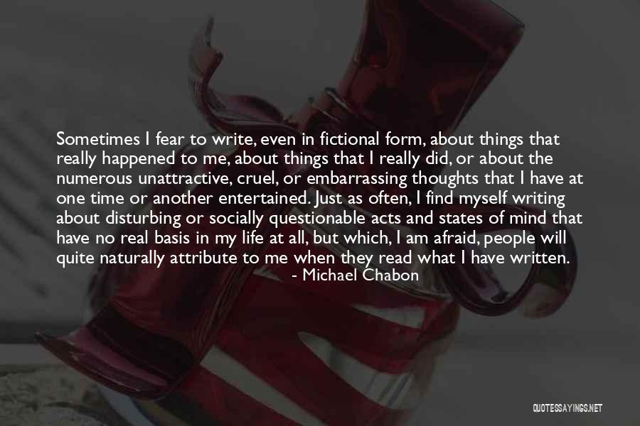 Michael Chabon Quotes 599282 Michael Chabon Quotes 599282