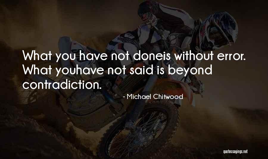 Michael Chitwood Quotes 2026728