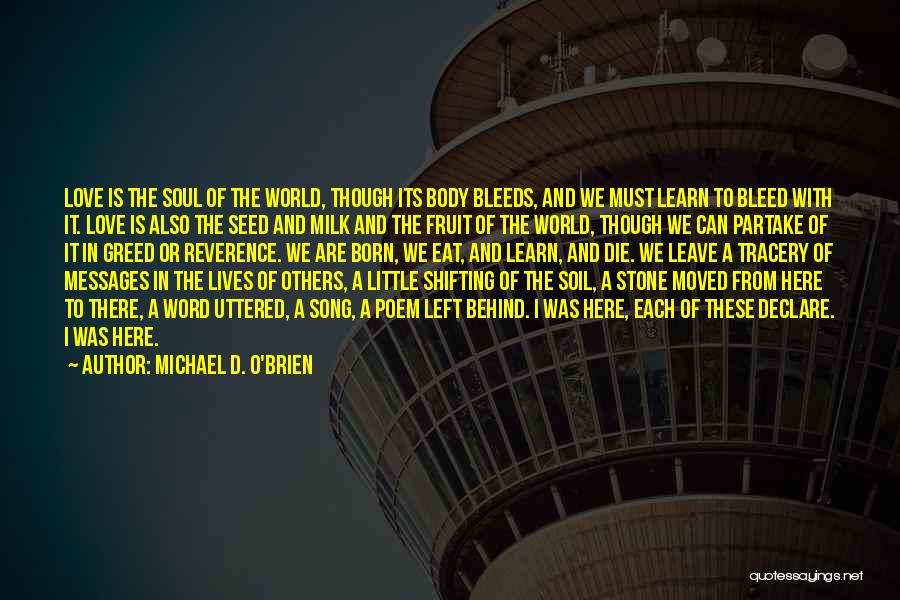 Michael D. O'Brien Quotes 1666861