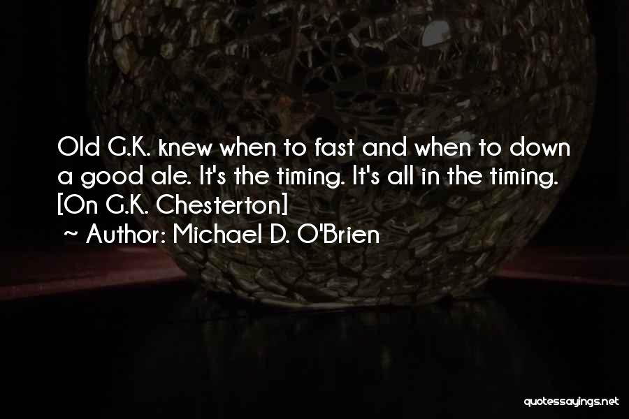 Michael D. O'Brien Quotes 179862