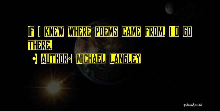 Michael D'angelo Quotes By Michael Langley