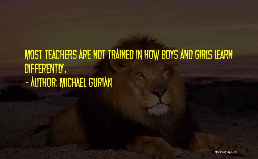Michael Gurian Quotes 911694