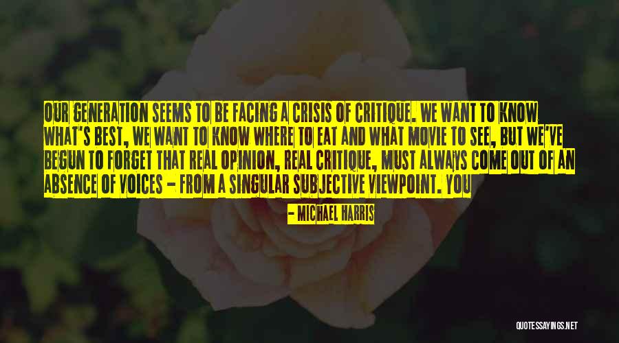 Michael Harris Quotes 806412 Michael Harris Quotes 806412