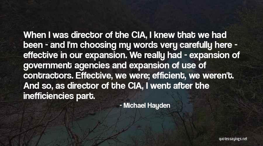 Michael Hayden Quotes 1941575