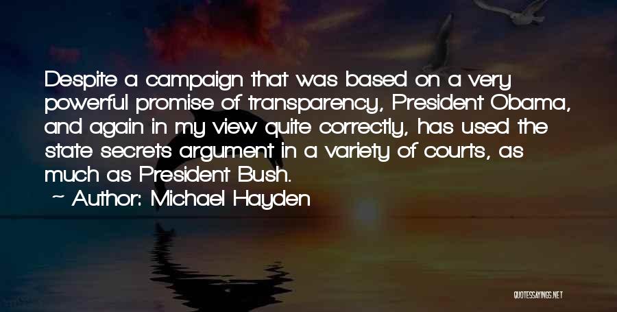 Michael Hayden Quotes 2020191