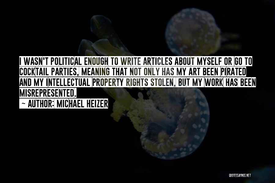 Michael Heizer Quotes 850879