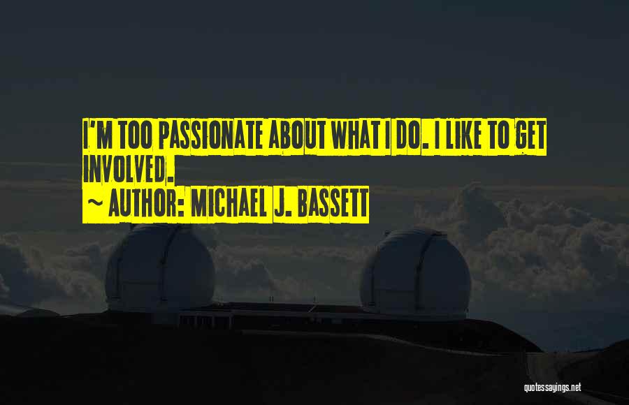 Michael J. Bassett Quotes 877678