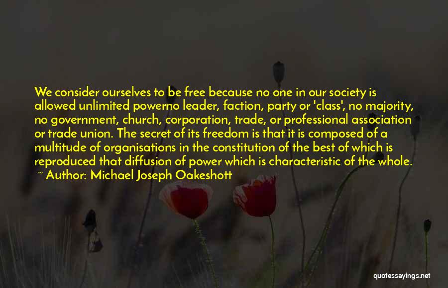 Michael Joseph Oakeshott Quotes 1491717