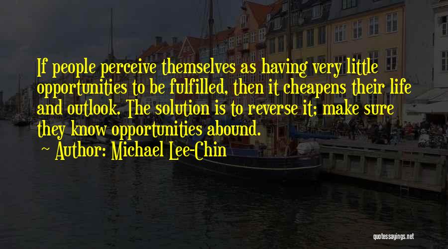 Michael Lee-Chin Quotes 459245