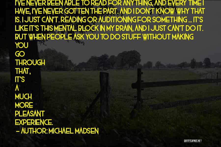 Michael Madsen Quotes 998997