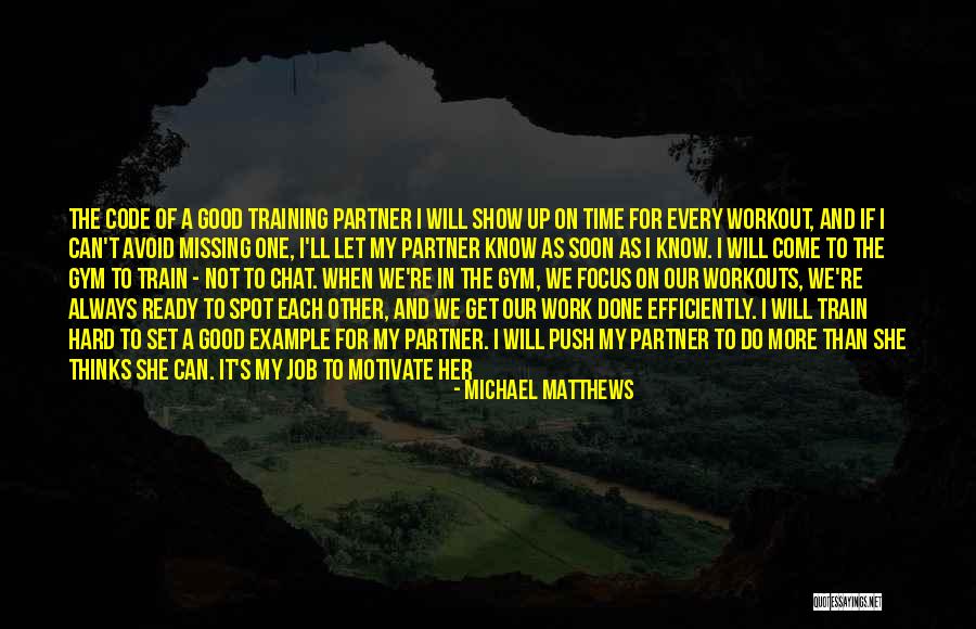 Michael Matthews Quotes 2041215