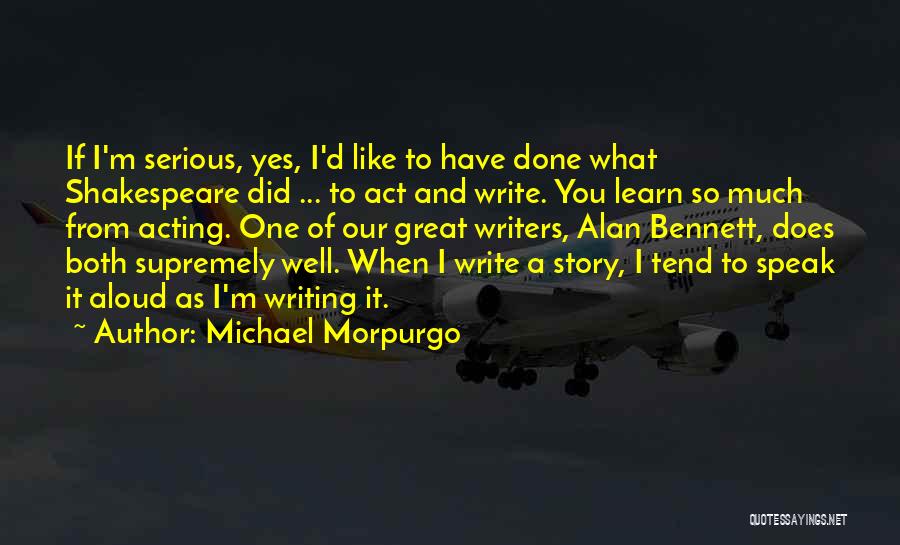 Michael Morpurgo Quotes 830620