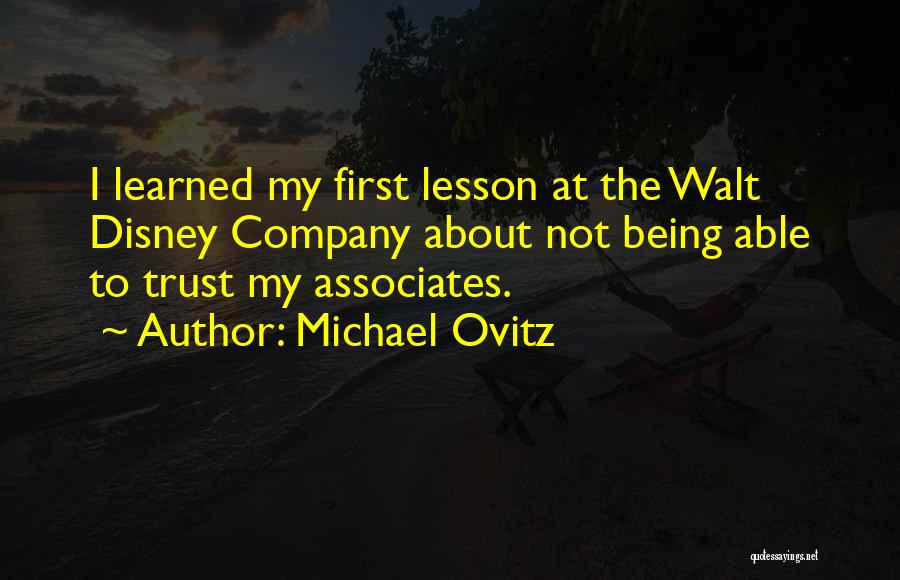 Michael Ovitz Quotes 620574