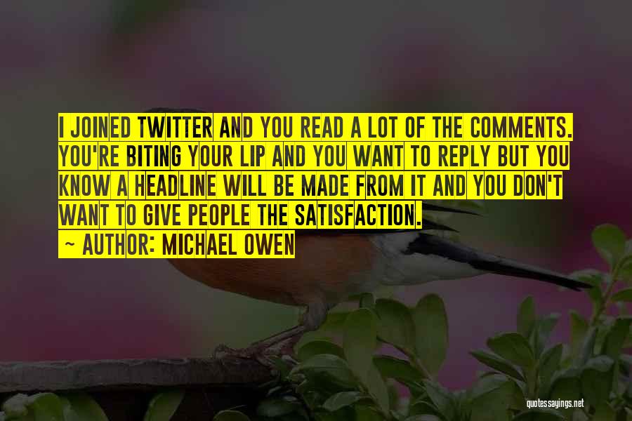 Michael Owen Quotes 1379835