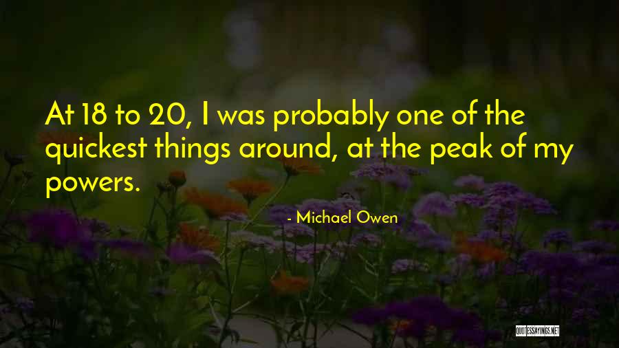 Michael Owen Quotes 154263