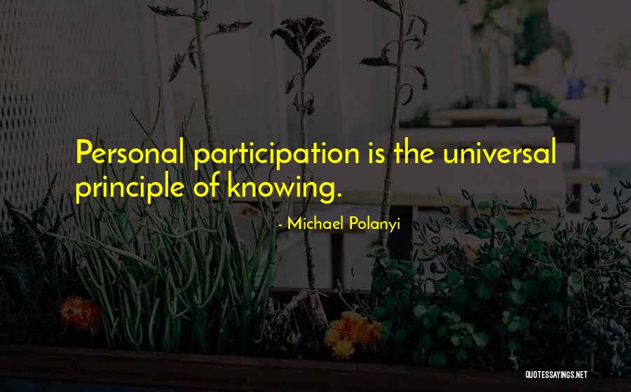 Michael Polanyi Quotes 1037764