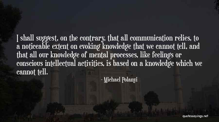Michael Polanyi Quotes 2093541 Michael Polanyi Quotes 2093541