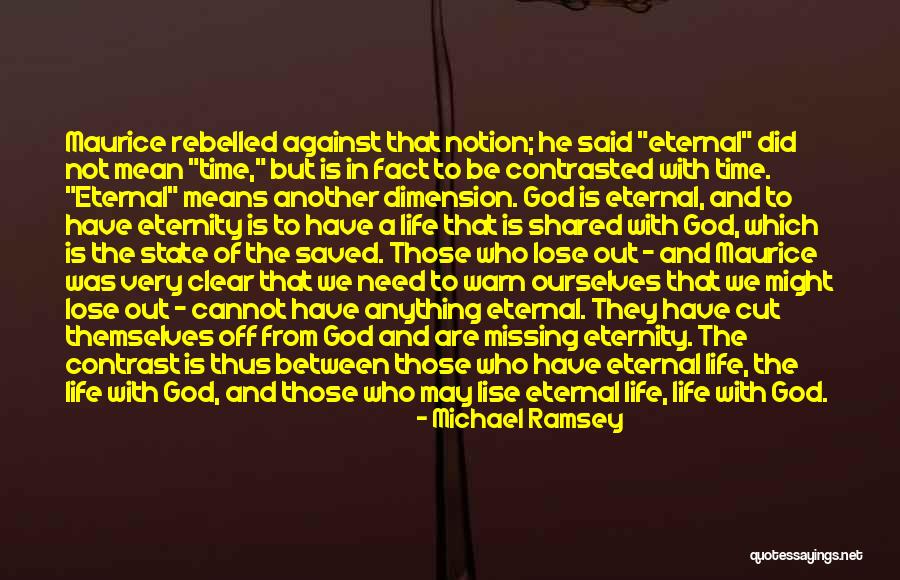 Michael Ramsey Quotes 1810670 Michael Ramsey Quotes 1810670